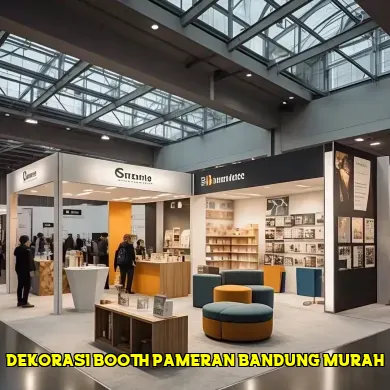 dekorasi booth pameran bandung murah